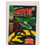 DAREDEVIL #37 KEY SILVER AGE MARVEL COMIC BOOK