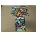 LOT OF 3 DAREDEVIL MARVEL COMIC BOOKS