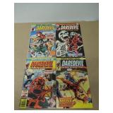 LOT OF 4 DAREDEVIL MARVEL COMIC BOOKS