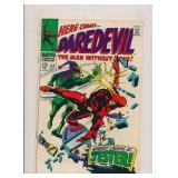 DAREDEVIL #42 KEY SILVER AGE MARVEL COMIC BOOK
