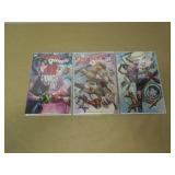LOT OF 3 HARLEY QUINN JSC VARIANT COVERS