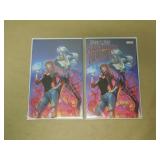 LOT OF 2 MJ AND BLACK CAT #1 'DARK WEB' JSC COVERS
