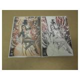 LOT OF 2 ZATANNA #3 JSC WEBSTORE EXCLUSIVES