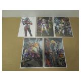 LOT OF 5 J. SCOTT CAMPBELL VARIANT COVERS