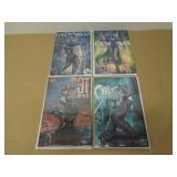LOT OF 4 CATWOMAN 80TH ANNIVERSARY JSC