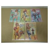 LOT OF 5 AMAZING MARY JANE #1 JSC VARIANT COVERS