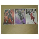 LOT OF 3 JSC MODERN MARVEL VARIANT COVERS