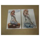 LOT OF 2 AMAZING SPIDER-MAN #14 JSC VARIANT COVERS