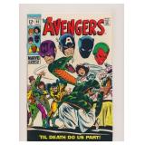 THE AVENGERS #60 KEY SILVER AGE MARVEL COMIC BOOK
