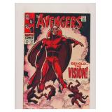 THE AVENGERS #57 KEY SILVER AGE MARVEL COMIC BOOK