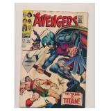 THE AVENGERS #50 KEY SILVER AGE MARVEL COMIC BOOK