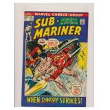 SUB-MARINER #52 BRONZE AGE MARVEL COMIC BOOK