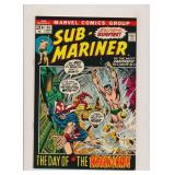 SUB-MARINER #53 BRONZE AGE MARVEL COMIC BOOK
