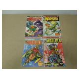 LOT OF 4 BRONZE AGE WARLOCK MARVEL COMIC BOOKS