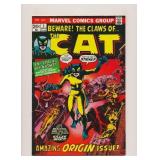 THE CAT #1 KEY BRONZE AGE MARVEL COMIC BOOK