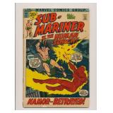 SUB-MARINER #44 SILVER AGE MARVEL COMIC BOOK