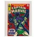 CAPTAIN MARVEL #5 SILVER AGE COMIC BOOK