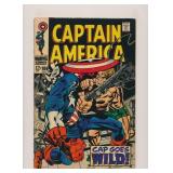 CAPTAIN AMERICA #106 SILVER AGE MARVEL COMIC BOOK