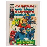 CAPTAIN AMERICA #116 SILVER AGE MARVEL COMIC BOOK