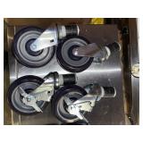 4x New! Casters (Large)