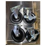 4x New! Casters