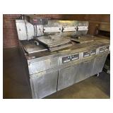 Triple Bank Frymaster FMH350CSC w/Dump [WWR]