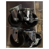 4x New! Casters
