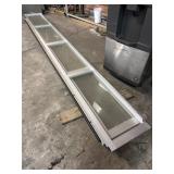 8' x 16' Roll Up Garage Door w/ Glass Panels
