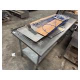 7' Stainless Steel Work Table