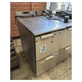 18' 2 Drawer Worktop Refrigerator