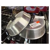 New! 2 Aluminum Grill Covers