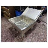 24ï¿½ Rolling Dump Sink