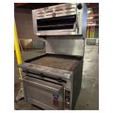 Wolf 36' Nat Gas Flattop w/ Broiler & Oven [WWR]
