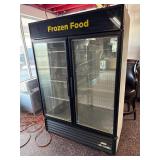 Like New! True GDM-49F 2 Glass Door Freezer [TW]