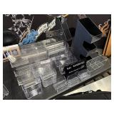 Assorted Brochure Stands & Reserved Signs