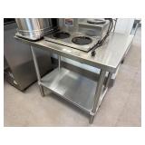 36' All Stainless Steel Work Table
