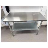48' Stainless Steel Work Table