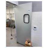 35' Kitchen Swing Door w/ Port Hole