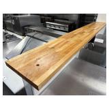 114' Butcher's Block Countertop