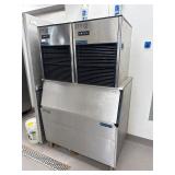 Dual ITV IQF900A 900lbs Ice Heads & Bin