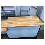 58' Butcher's Block Countertop