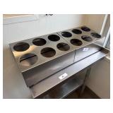 2x Stainless Steel Squeeze Bottle Holders