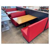 2x 48' Dining Tables w/ Booth Seats