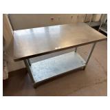 48' Stainless Steel Work Table