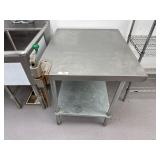 30' Stainless Steel Work Table w/ Can Opener