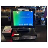 NCR POS Terminal, CC Swiper, Cash Drawer & Printer