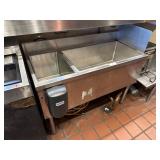 56' Back Bar Ice Well w/ Cold Plate