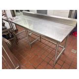7ï¿½ Stainless Steel Work Table