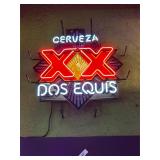 Dos Equis Neon Sign