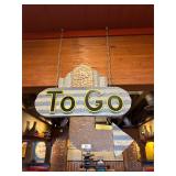 Metal To Go Sign